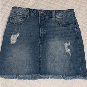 Forever 21 Jean Skirt